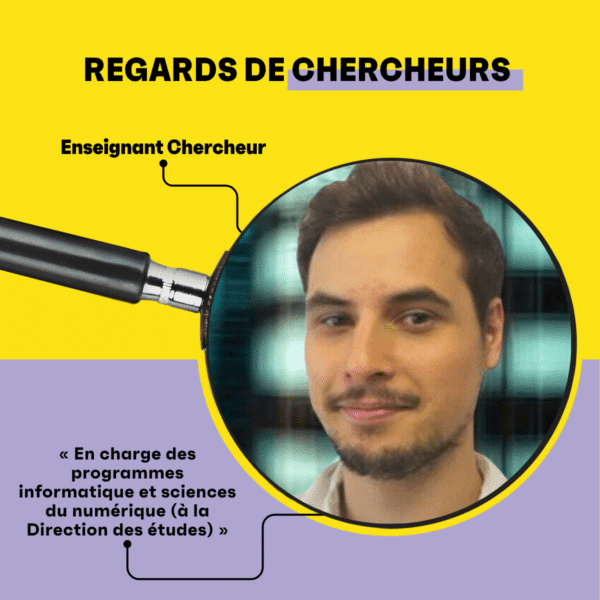 Regards de chercheurs avec  Mickael Delamare